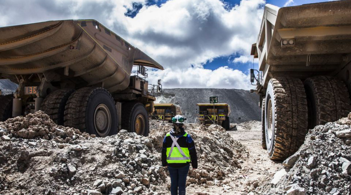 Camiones de Anglo American