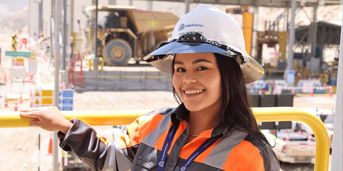 El vuelo de una mujer en la minería
