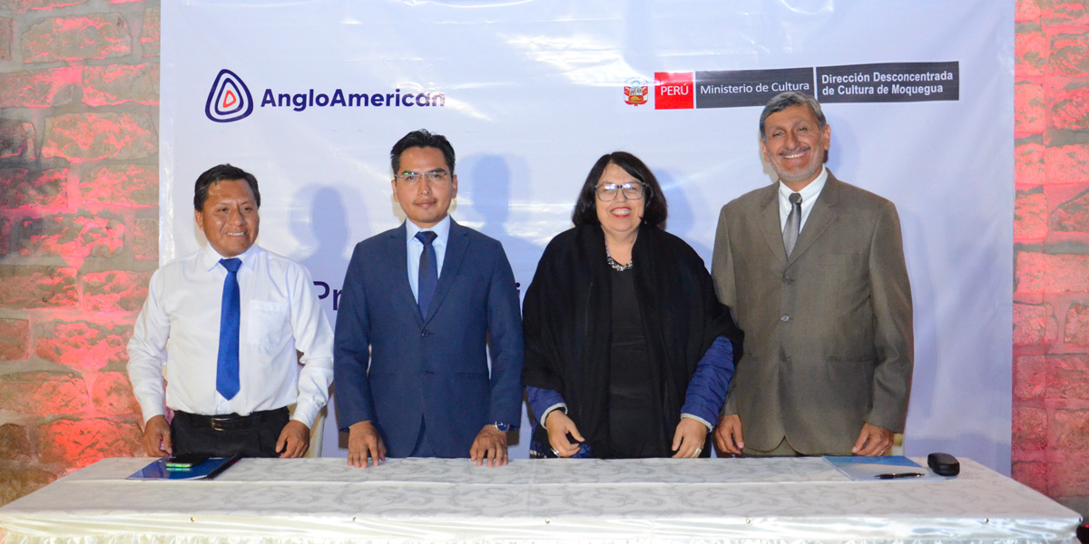 Anglo American lanza por primera vez el Premio Regional de Literatura de Moquegua