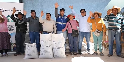 El compost de Quellaveco que está transformando la agricultura en Moquegua